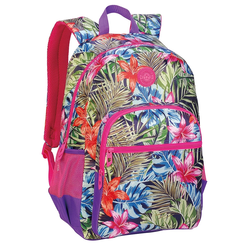 Mochila juvenil feminina fuseco SBDZ-5602